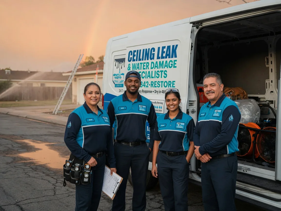 Ceiling Leak Cleanup company in Rosebud, TX