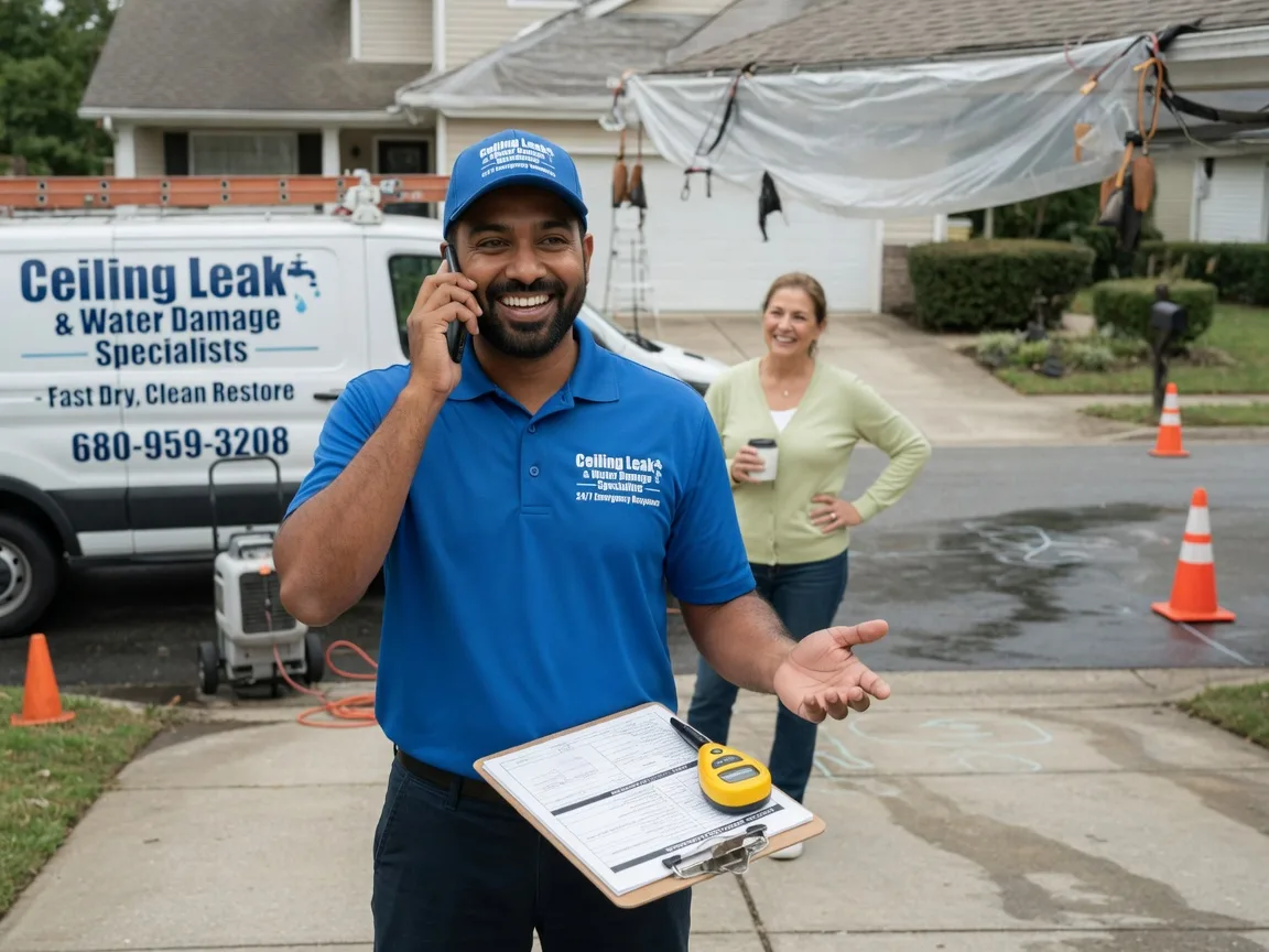 Ceiling Leak Cleanup Rosebud, TX FAQs